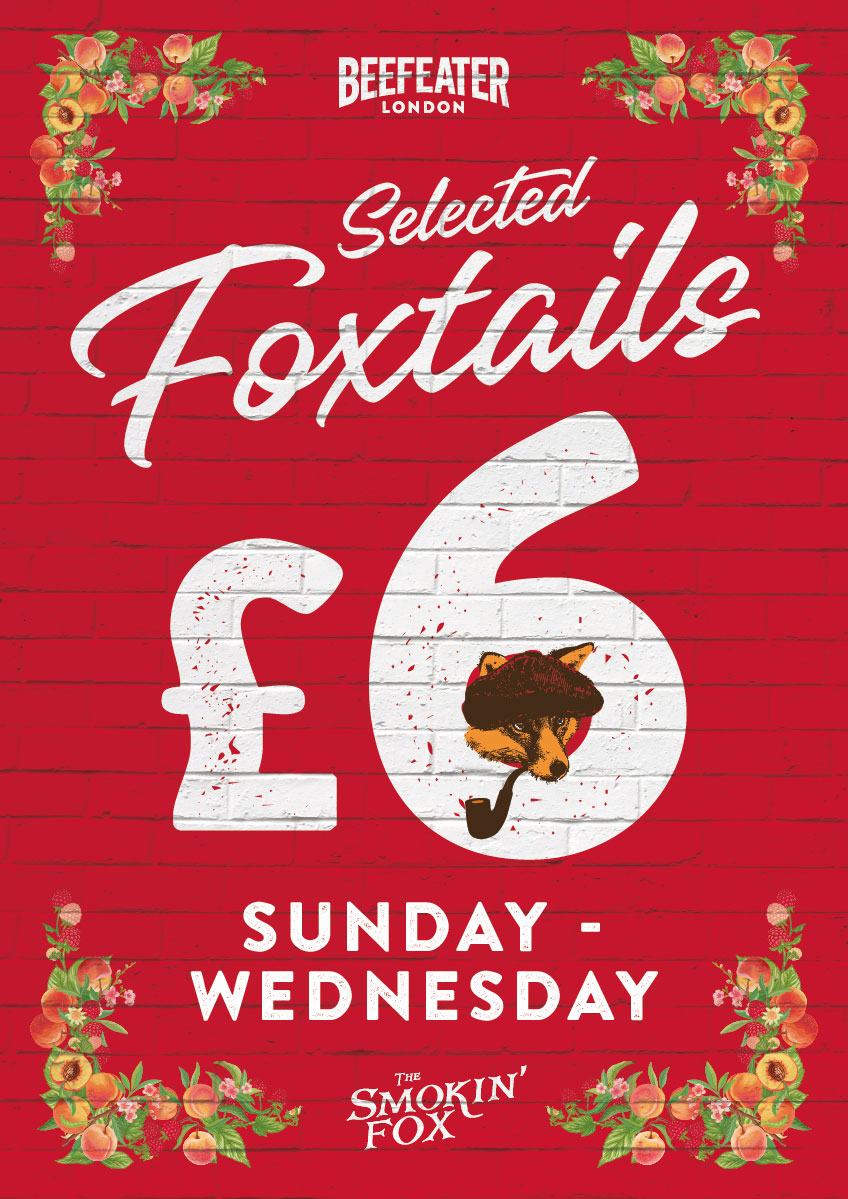 Smokin Fox Midweek Cocktails Smokin Fox Midweek Cocktails